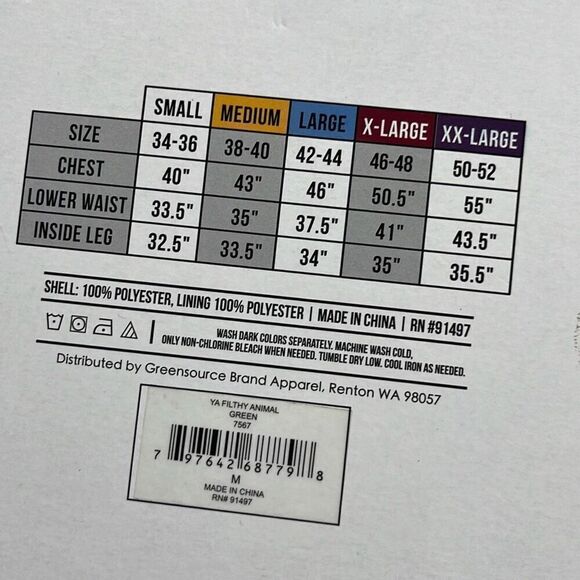 NIP Mens Greensource CHRISTMAS PARTY 3 Piece Suit Set Green Merry Christmas Ya F - Picture 5 of 8